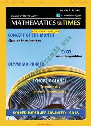 MATHEMATICS TIMES July 2018