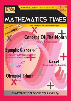 MATHEMATICS TIMES Nov 2018