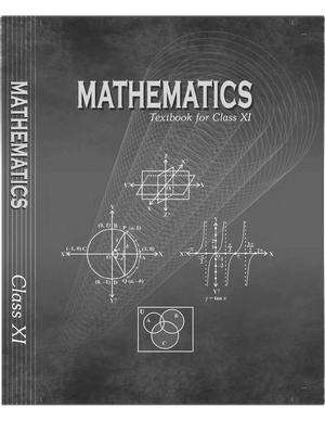 Mathematics - Textbook for Class XI