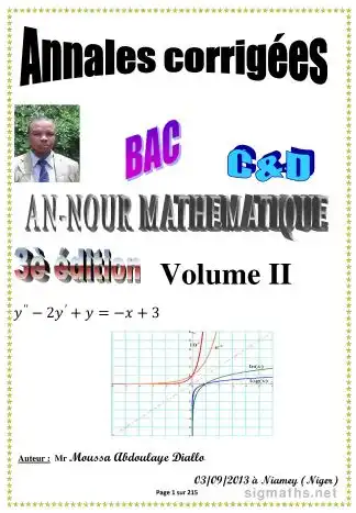 AN-NOUR Mathématique VOLUME II