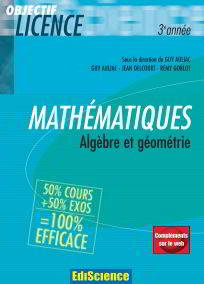 Mathématiques - Algèbre géométrie  (3eme année)