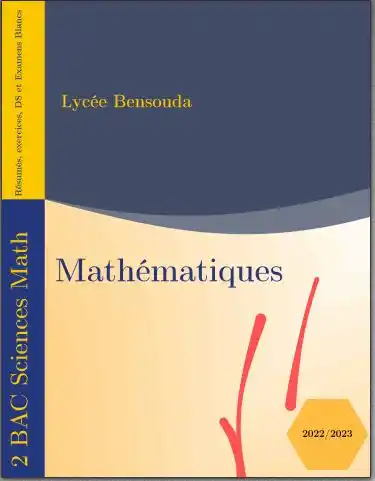 2 Bac Sciences Math - Lycée Bensouda