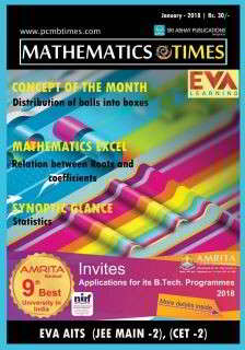 Mathematics Times January 2018
