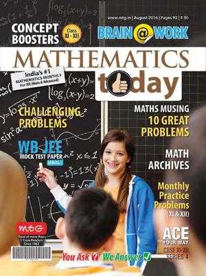 Mathematics Today August 2016