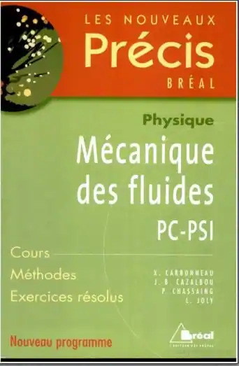 Précis Mécanique des fluides PC-PSI