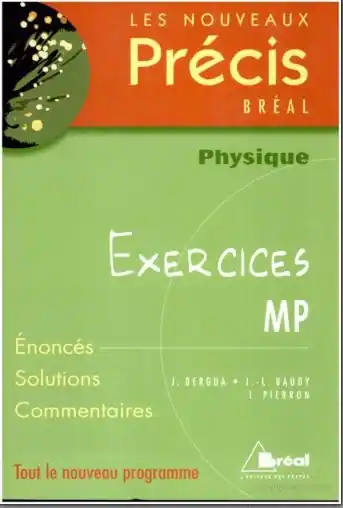 Précis Physique exercices MP