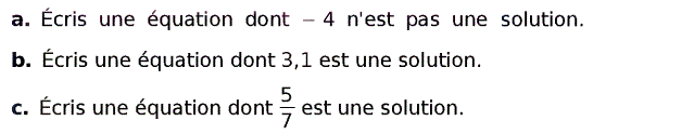 Activités algébriques: Exercice 7