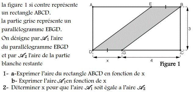 Activités algébriques: Exercice 70