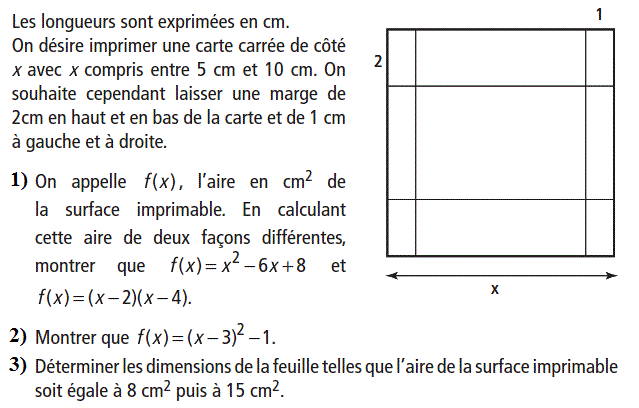 Activités algébriques: Exercice 54