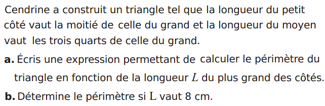 Activités algébriques: Exercice 73