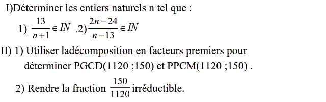 Activités numériques I: Exercice 42