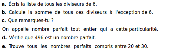 Activités numériques I: Exercice 21