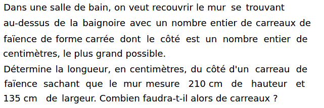 Activités numériques I: Exercice 65