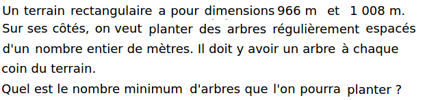 Activités numériques I: Exercice 62