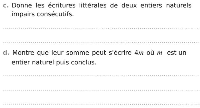 Activités numériques I: Exercice 26