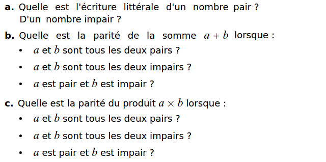 Activités numériques I: Exercice 13