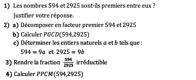 Activités numériques I: Exercice 73