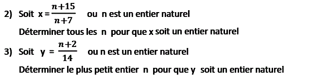 Activités numériques I: Exercice 71