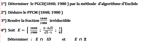 Activités numériques I: Exercice 67