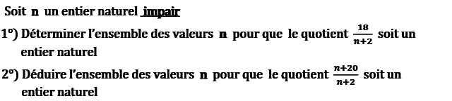 Activités numériques I: Exercice 2