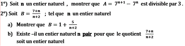 Activités numériques I: Exercice 11