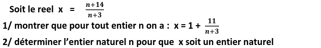 Activités numériques I: Exercice 17