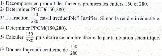 Activités numériques I: Exercice 44