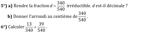 Activités numériques I: Exercice 67