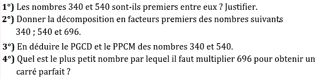 Activités numériques I: Exercice 67