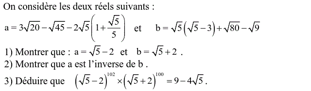 Activités numériques II: Exercice 34