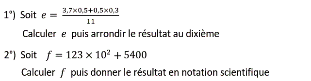 Activités numériques II: Exercice 3