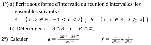 Activités numériques II: Exercice 81