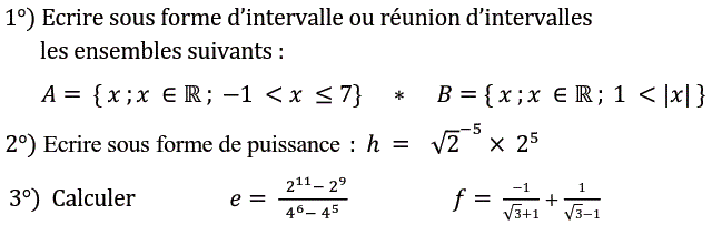 Activités numériques II: Exercice 79