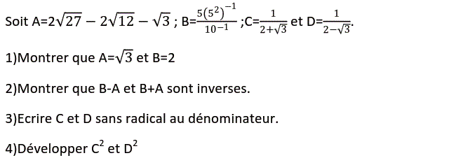 Activités numériques II: Exercice 28