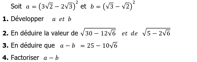 Activités numériques II: Exercice 40