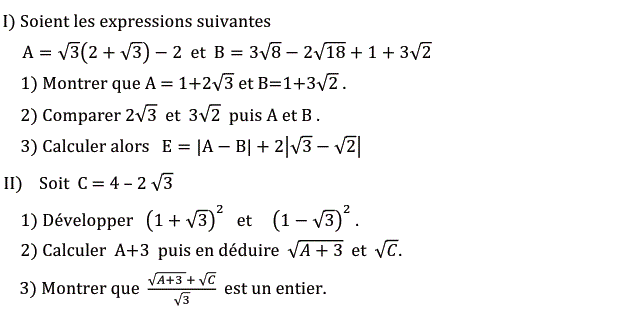 Activités numériques II: Exercice 62