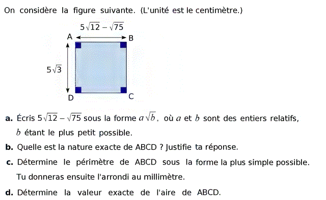 Activités numériques II: Exercice 113