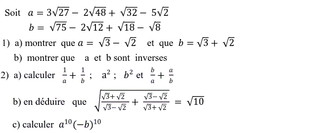 Activités numériques II: Exercice 53