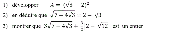 Activités numériques II: Exercice 54