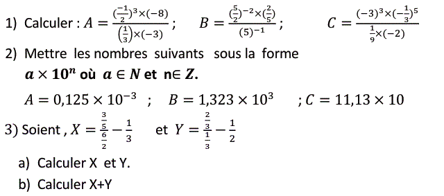 Activités numériques II: Exercice 8