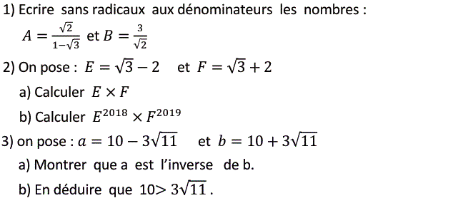 Activités numériques II: Exercice 106