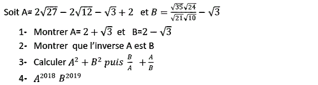 Activités numériques II: Exercice 15