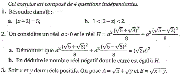 Activités numériques II: Exercice 118