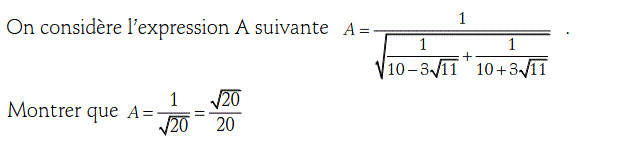 Activités numériques II: Exercice 58