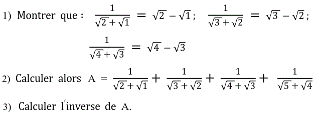 Activités numériques II: Exercice 63
