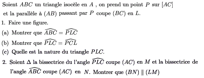 Angles: Exercice 29