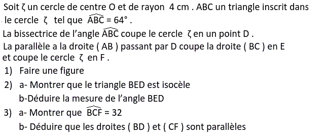 Angles: Exercice 32