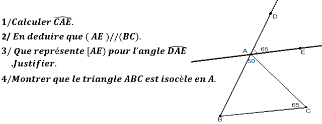 Angles: Exercice 7