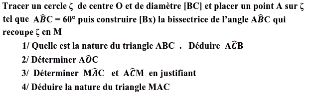 Angles: Exercice 1