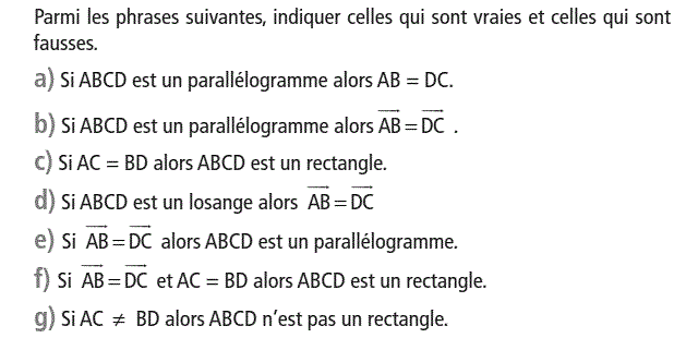 QCM: Exercice 64